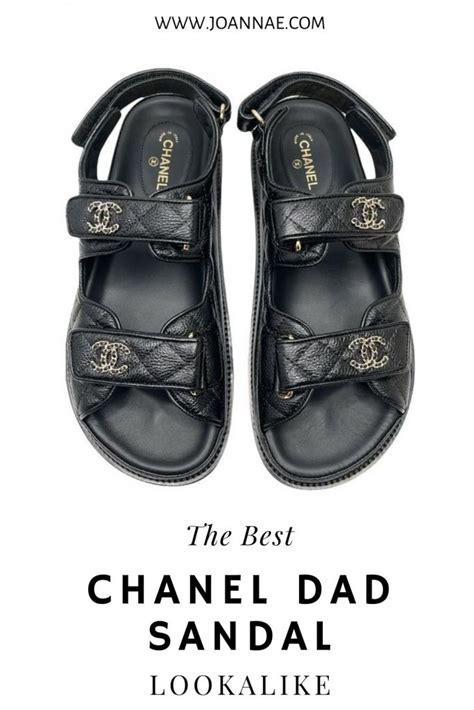 dupes for chanel sandals|chanel dad sandal dupes.